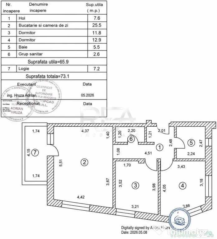 3 camere 2 băi 73 mp, bloc nZEB, Doamna Ghica - Bucuresti (Bucuresti-Ilfov)