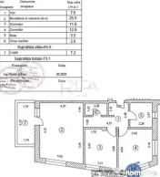 3 camere în Doamna Ghica lângă Parcul Lunca Florilor 