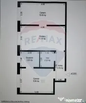 Apartament cu 3 camere de închiriat în zona Intim 