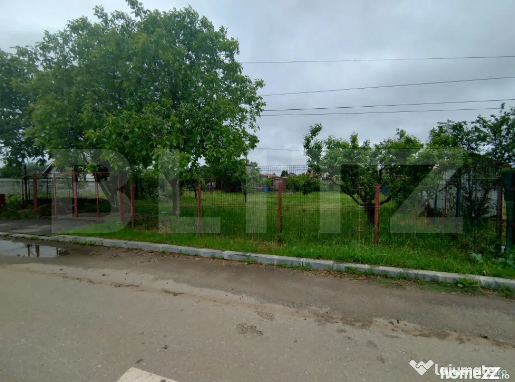 Teren utilități, 1.236 mp, 16.6 m deschidere, zona Cârcea