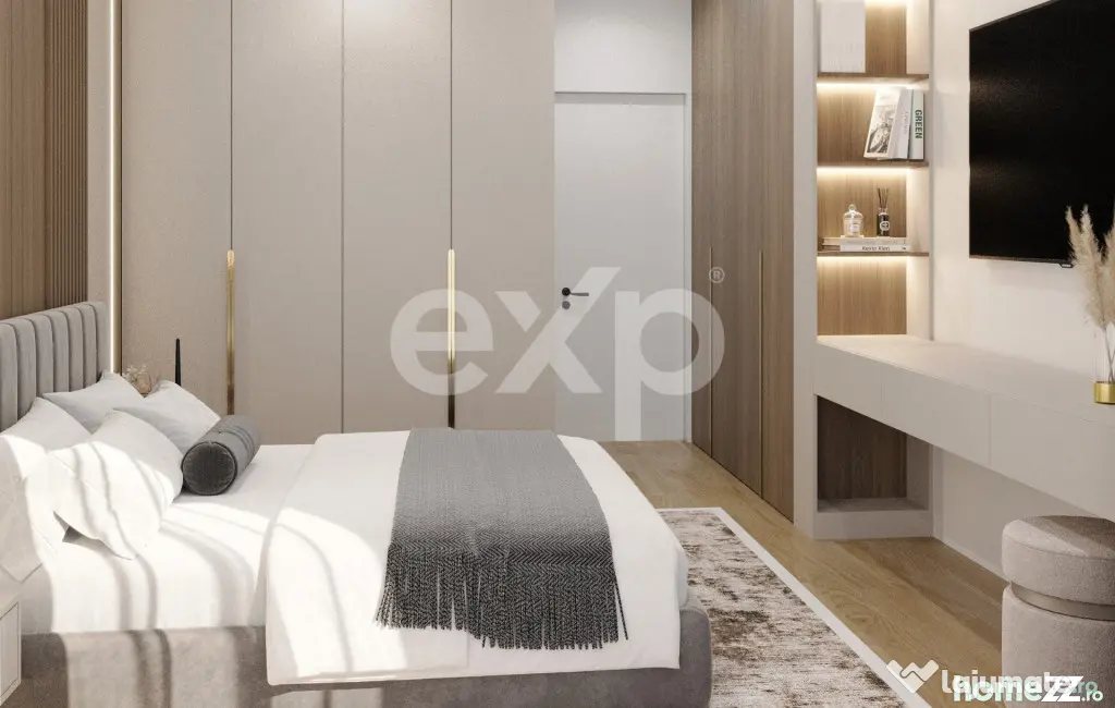 Apartament de 3 camere de inchiriat- Nusco City- mobilat uti
