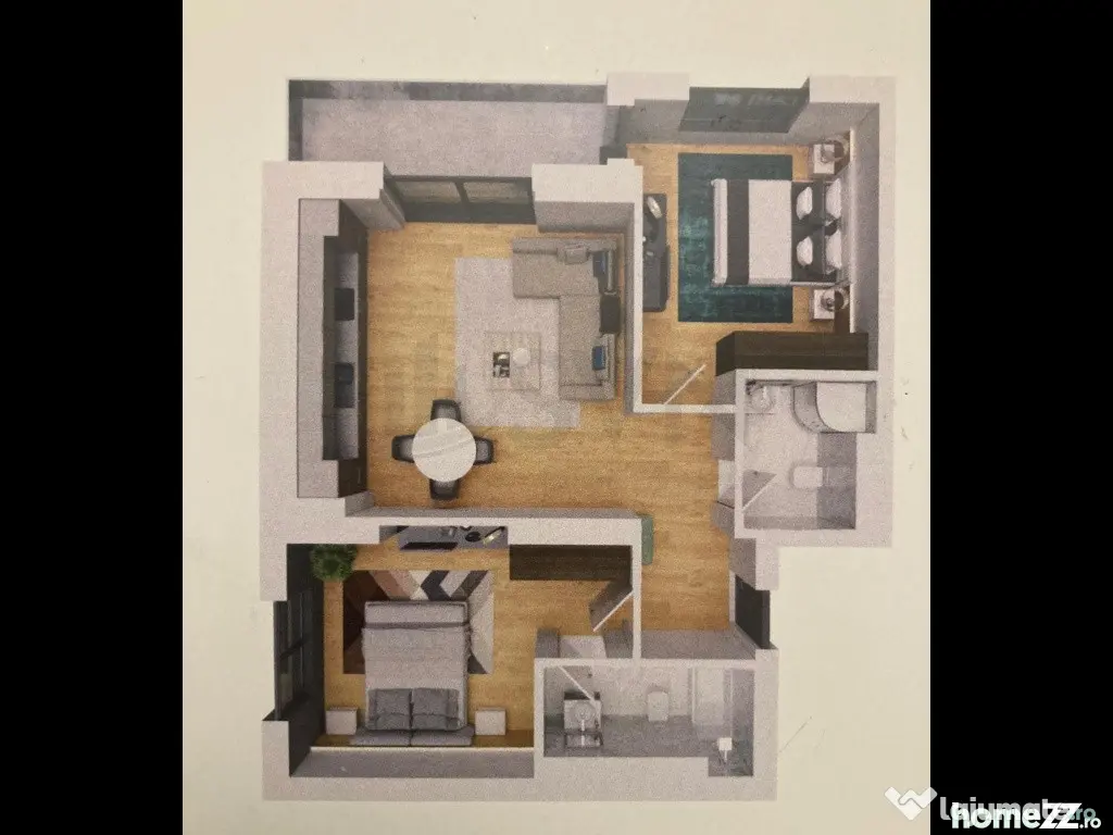 Apartament 3 Camere I Cortina North I Liber