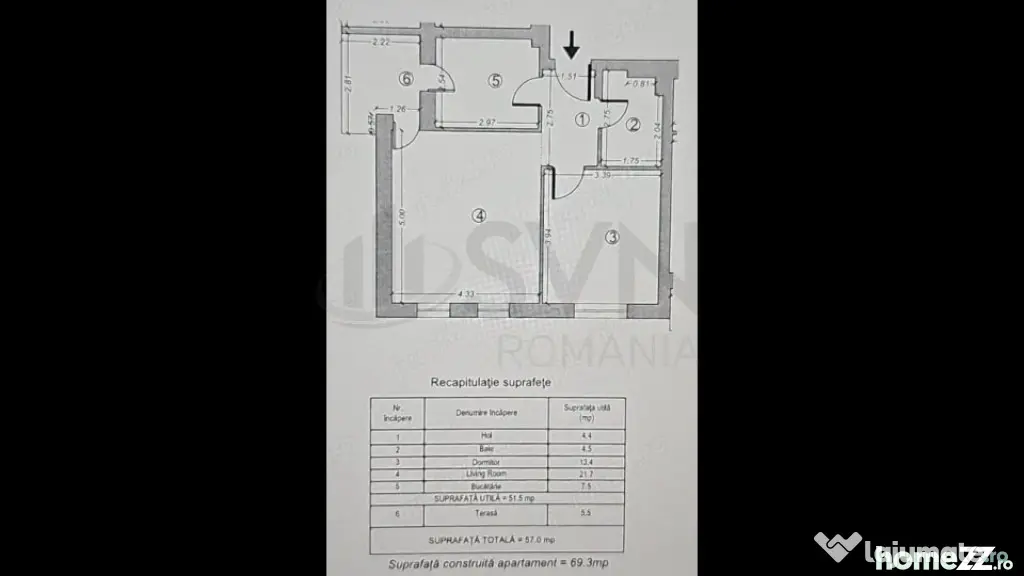 Apartament 2 Camere I Porsche Pipera I