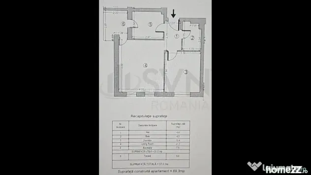 Apartament 2 Camere I Porsche Pipera I