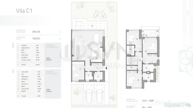 Pipera l Bellemonde Residence l Vila 5 camere 205 mp