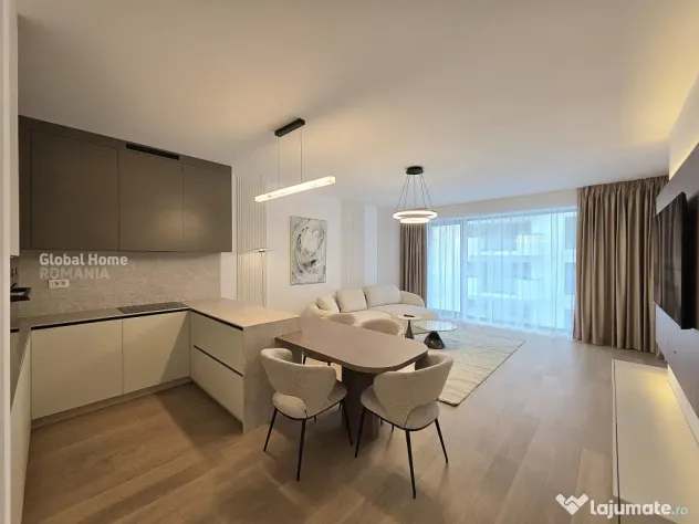 First Rent - Designer Finishes | 2 Rooms + Parking | Pipera