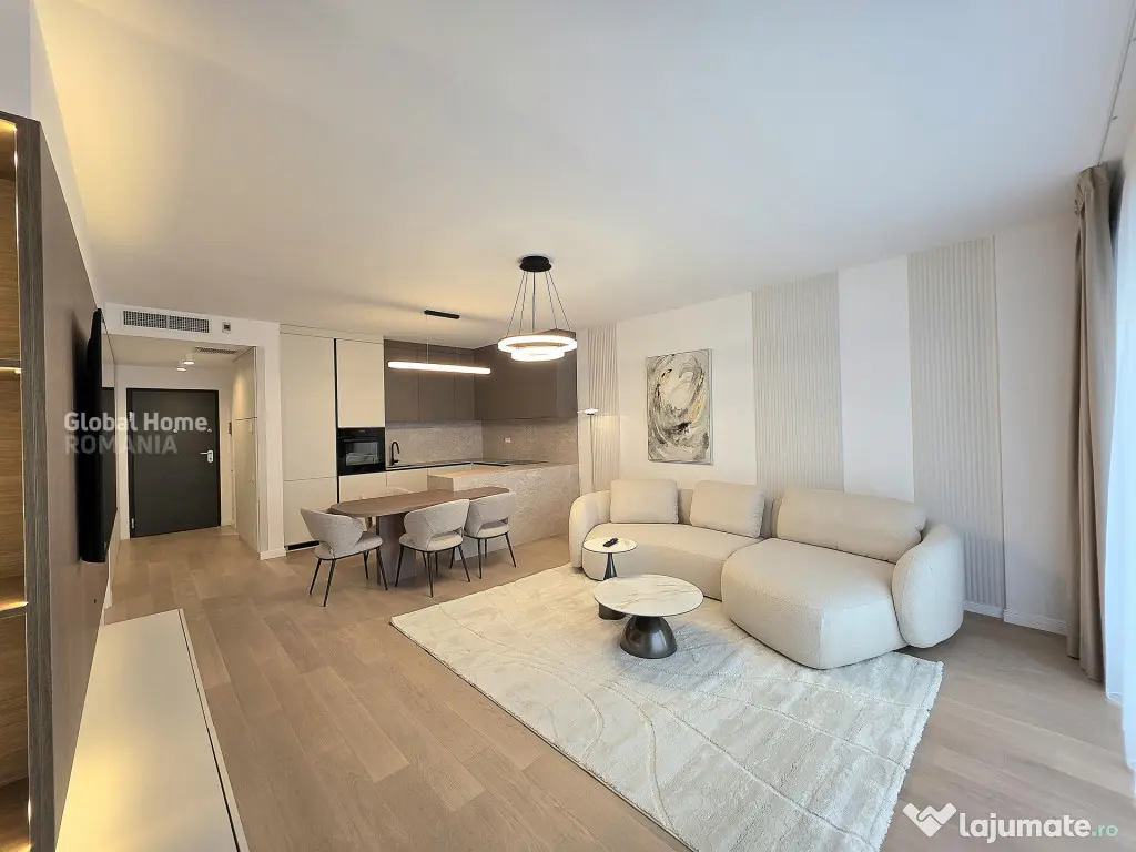 First Rent - Designer Finishes | 2 Rooms + Parking | Pipera