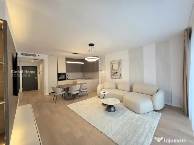 First Rent - Designer Finishes | 2 Rooms + Parking | Pipera