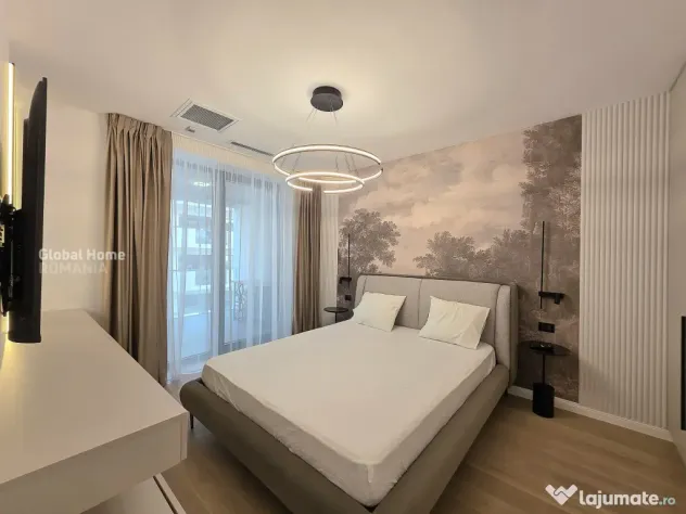 First Rent - Designer Finishes | 2 Rooms + Parking | Pipera