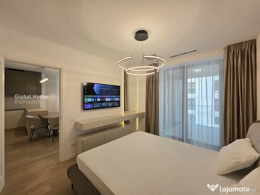 First Rent - Designer Finishes | 2 Rooms + Parking | Pipera