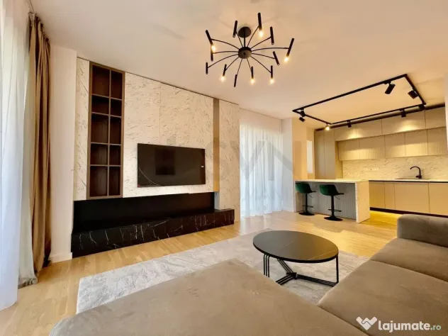 Apartament superb 3 camere Art City Mobilat