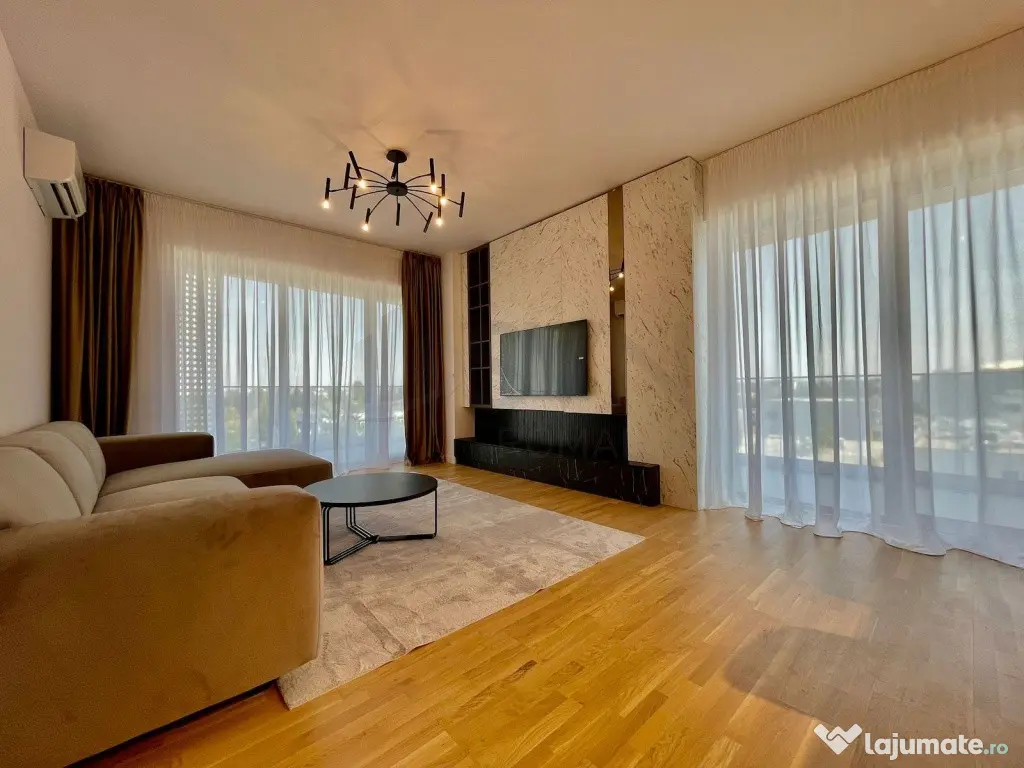 Apartament superb 3 camere Art City Mobilat