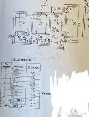 3 Camere- Decomandat- Centrala Proprie- Rahova