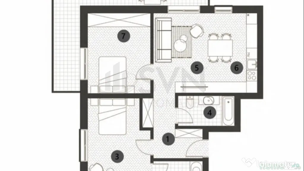 Apartament 3 camere Parcul Verdi Floreasca - Bucuresti (Bucuresti-Ilfov)