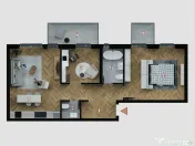 Apartament 3 camere Decebal Piata Muncii 