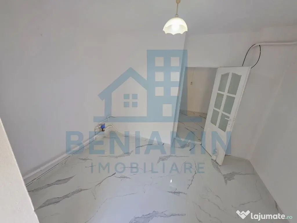 Trei camere doua bai 1Mai etaj 1 -centrala termica -75mp-...