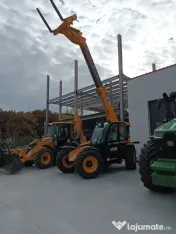 Inchiriez JCB 4CX, Manitou 7-14m 