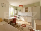 Apartament luminos, 1/2 camere, 38 mp, balcon, parcare, zona 