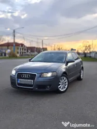 Audi A3 2.0 TDI BKD Bose Alcantara, scaune încălzite, pilot automat, xenon adapt 