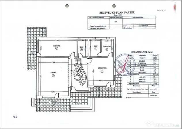 Casa P 1 - 5 camere - s.u. 208 mp - Teren 908 - Pantelimon -