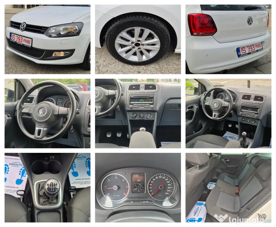 VW Polo 2011 1.6 TDI 105 CP euro 5 / RATE fara avans