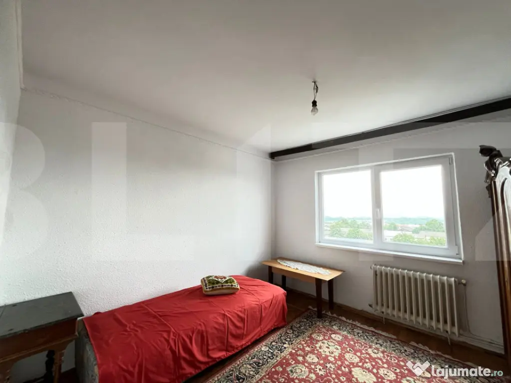 Apartament 3 camere semidecomandat, 58 mp, etaj 4 – zona G