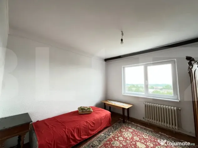 Apartament 3 camere semidecomandat, 58 mp, etaj 4 – zona G