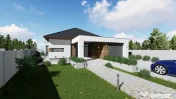 Teren intravilan 868mp, autorizatie si proiect casa 