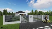 Teren intravilan 868mp, autorizatie si proiect casa 