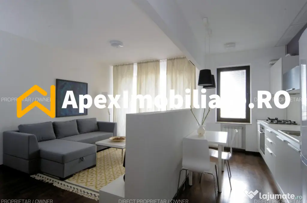 Apartament 2 camere de inchiriat Baneasa București | ApexIm