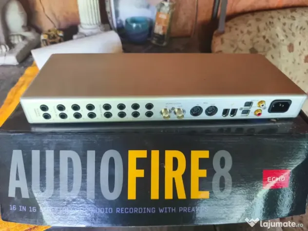 interfață audio profesională FireWire Echo audiofire 8