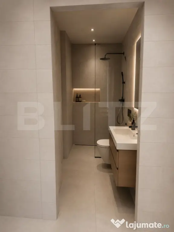 Studio semifinisat, 36.82 mp, zona Sopor