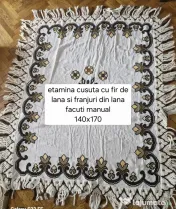 Lucruri tesute in razboi cusute manual si farfurii de perete 