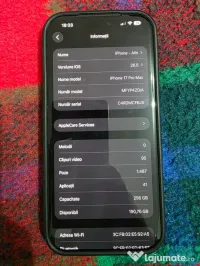 iPhone 17 pro Max 256 gb blue
