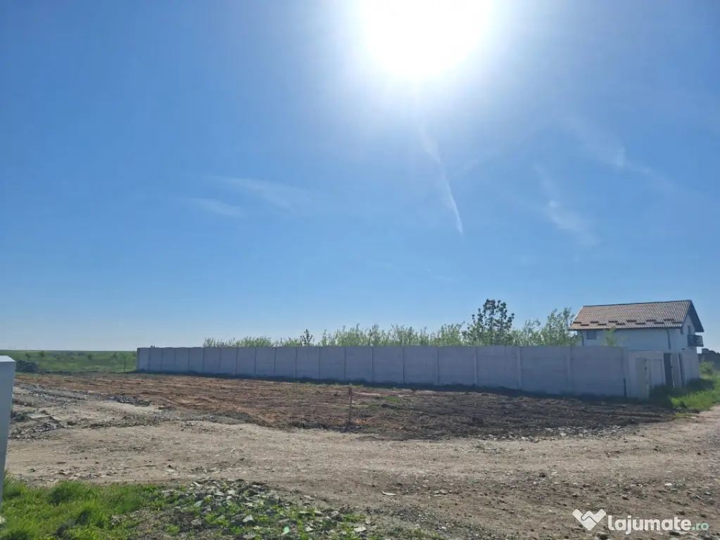Teren intravilan 502 mp – ideal construcție sau investiț