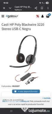 Casti PC plantronics 