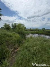 Teren de 6000mp, vizavi de gara din Filiasi cu balta cu pest
