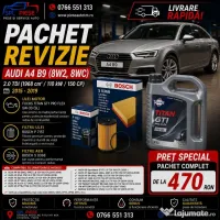Revizie completă pentru Audi A4 B9 2.0 TDI – protecție și performanță premium! 