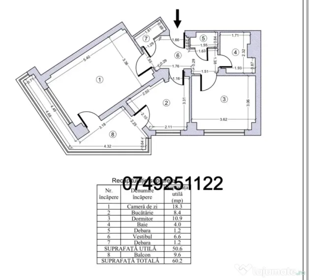 Apartament 2 camere Lacul Tei Parcul Circului