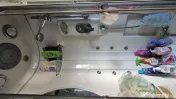 Cabina dus Kadda 80x80 cu cadita inalta 