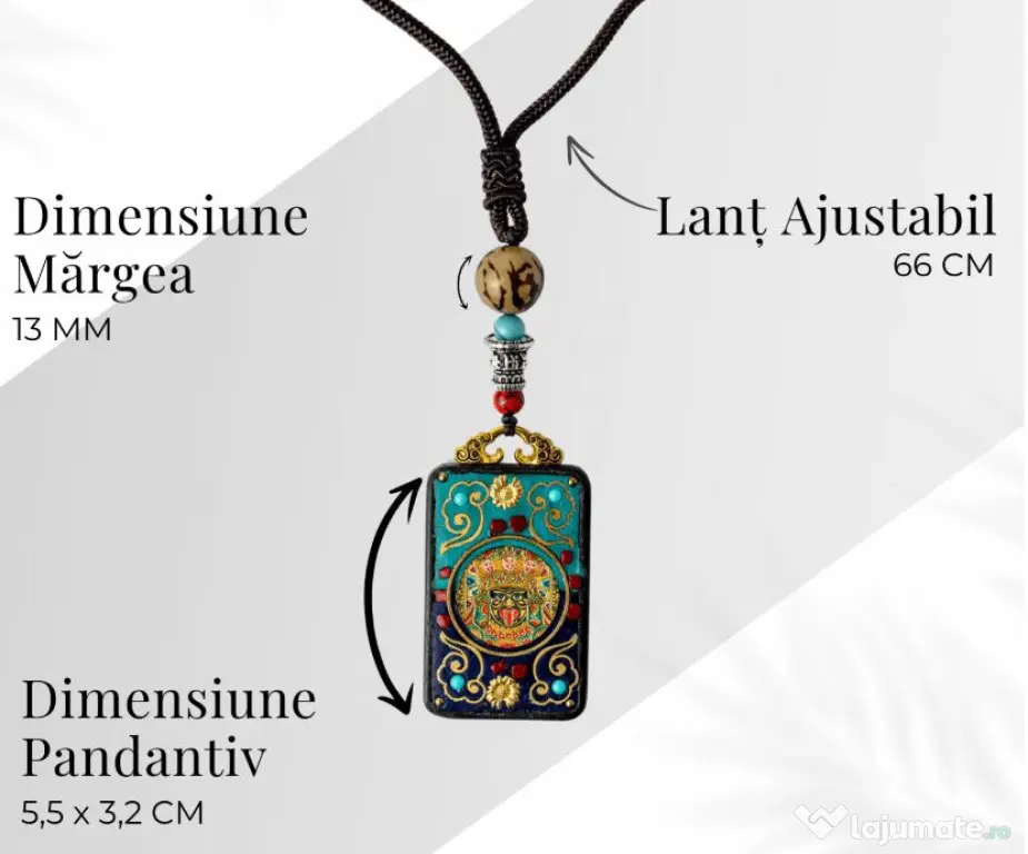 Pandantiv - colier Thangka nepalez