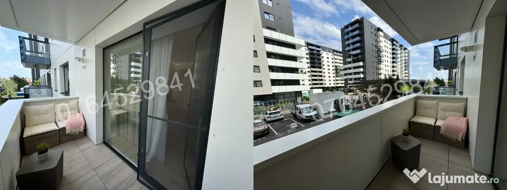 Apart. Luxury,2 camere,bloc 2024,Cortina North Residence,Bd. Pipera