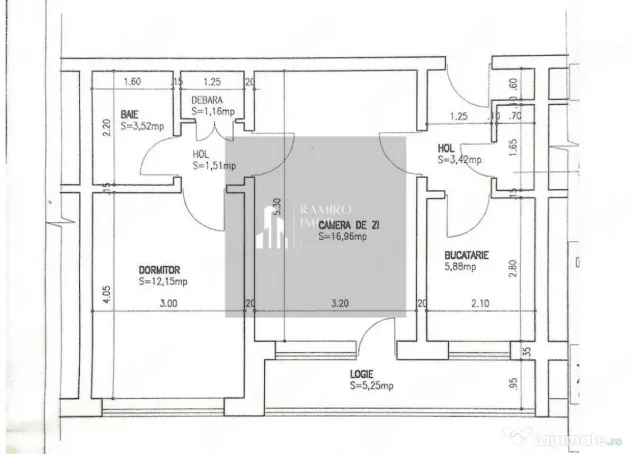 Apartament 2 camere 51 mp/ Sector 3/ Park LAKE