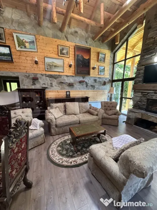 Cabana premium de vanzare Colibita, pe malul lacului
