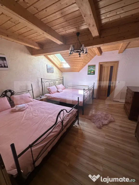 Cabana premium de vanzare Colibita, pe malul lacului