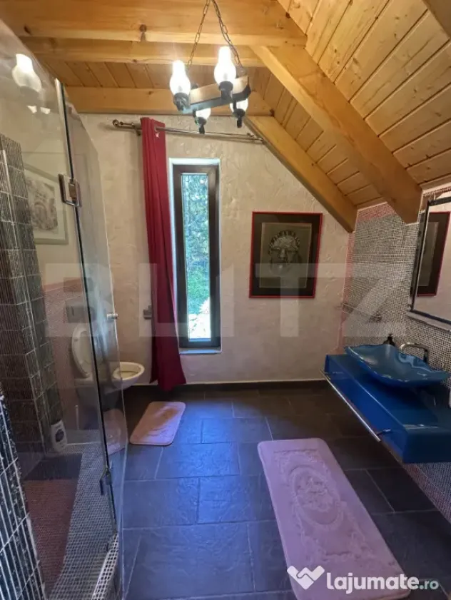 Cabana premium de vanzare Colibita, pe malul lacului