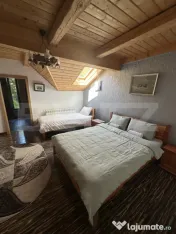 Cabana premium de vanzare Colibita, pe malul lacului 