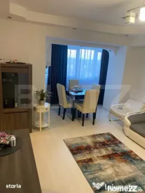 Apartament 3 camere, bloc PP, 62 mp, renovat, mobilat, zona