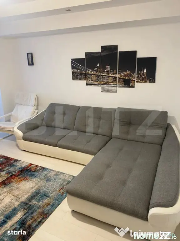 Apartament 3 camere, bloc PP, 62 mp, renovat, mobilat, zona