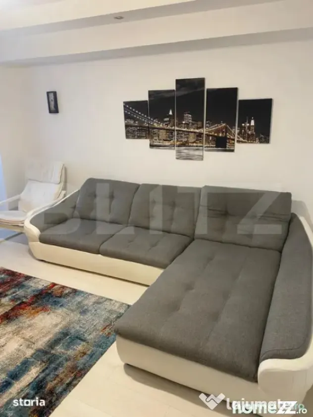 Apartament 3 camere, bloc PP, 62 mp, renovat, mobilat, zona